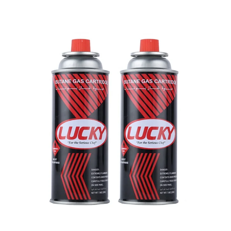 Round Shape Portable Butane Gas Cartridge 227g and Butane Gas Canister