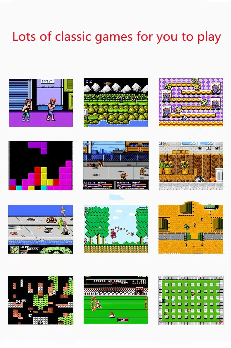 New M3-s Video Games Consoles Retro Classic 500 in 1 Handheld Gaming Players Retro Console Sup Game Box Power M3 for Gameboy