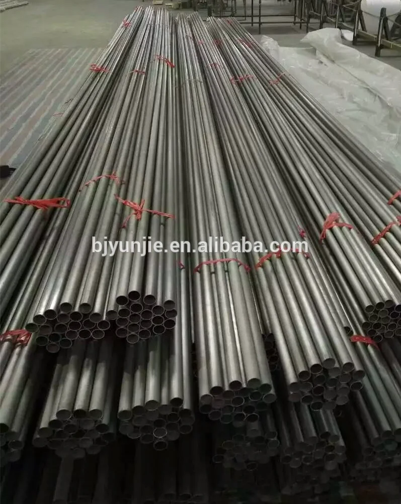 ASTM B338 сварные титановые трубы из титанового сплава трубы