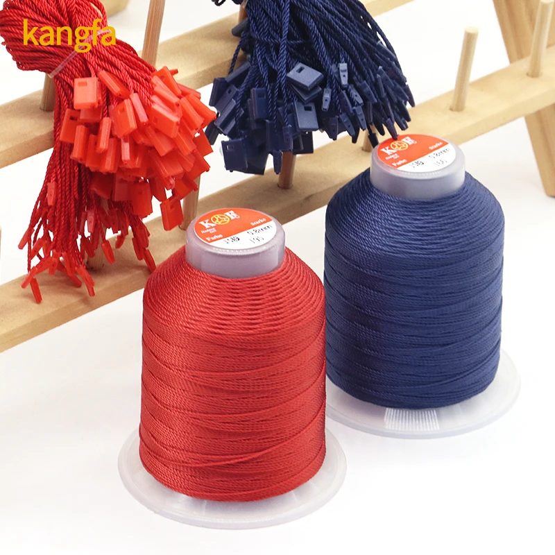 420D/3 Polyester Yarn Economic Price High Strength Thread TEX135 For Leather