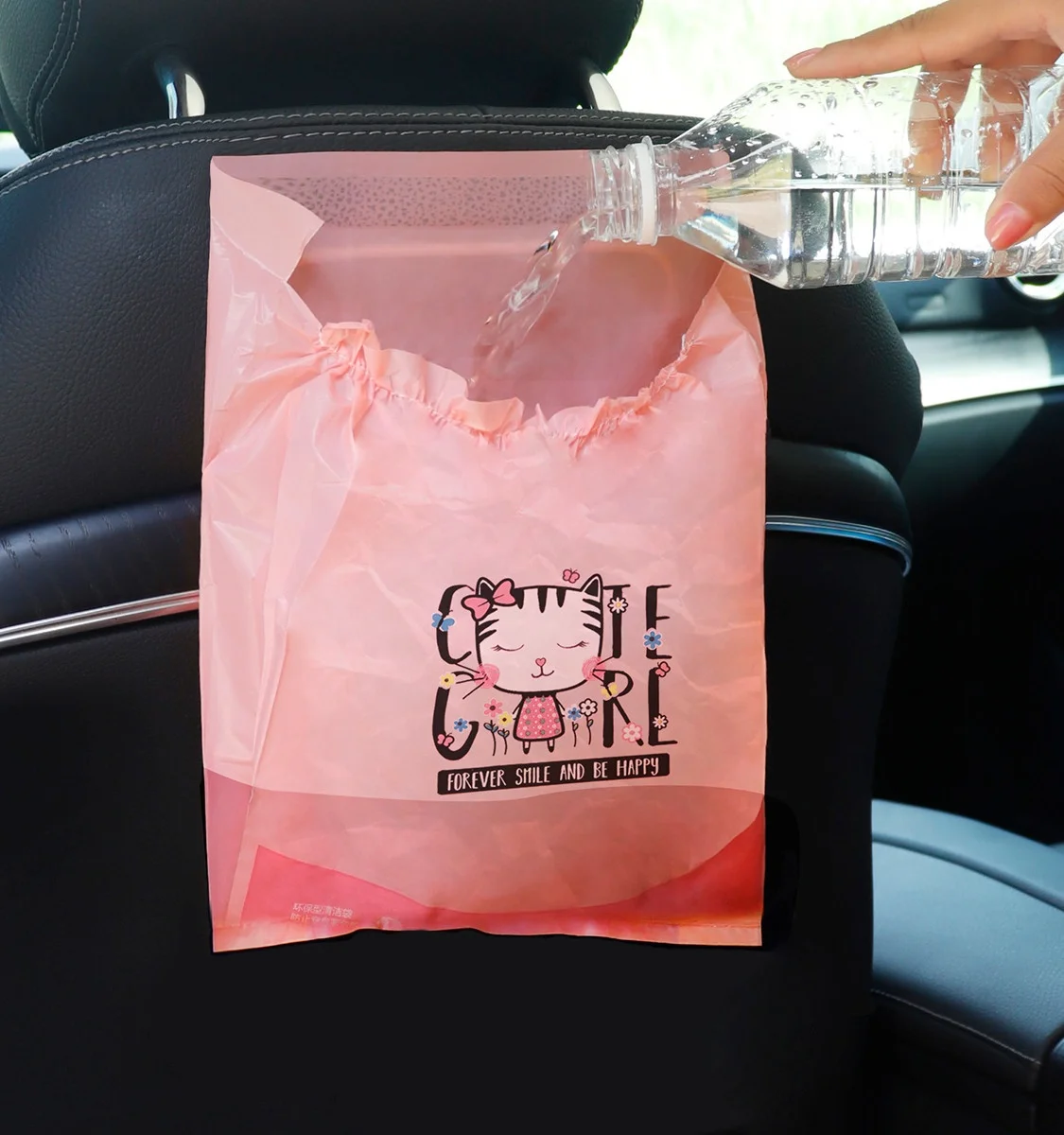 New Style Car Trash Bag Trash Bin