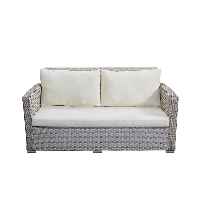 Водонепроницаемый садовый Плетеный патио из алюминиевого сплава, уличный диван из ротанга, садовый диван, набор мебели