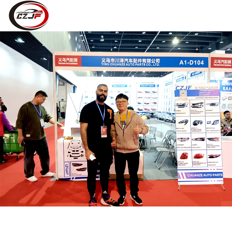 CZJF Good price for Toyota Highlander 2022 change to LC300 model auto body systems include front bumper with grille rear