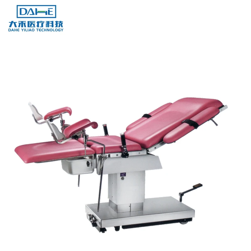 
YGM A88 High quality hospital hydraulic Manual gynecological delivery bed price obstetric delivery beds 