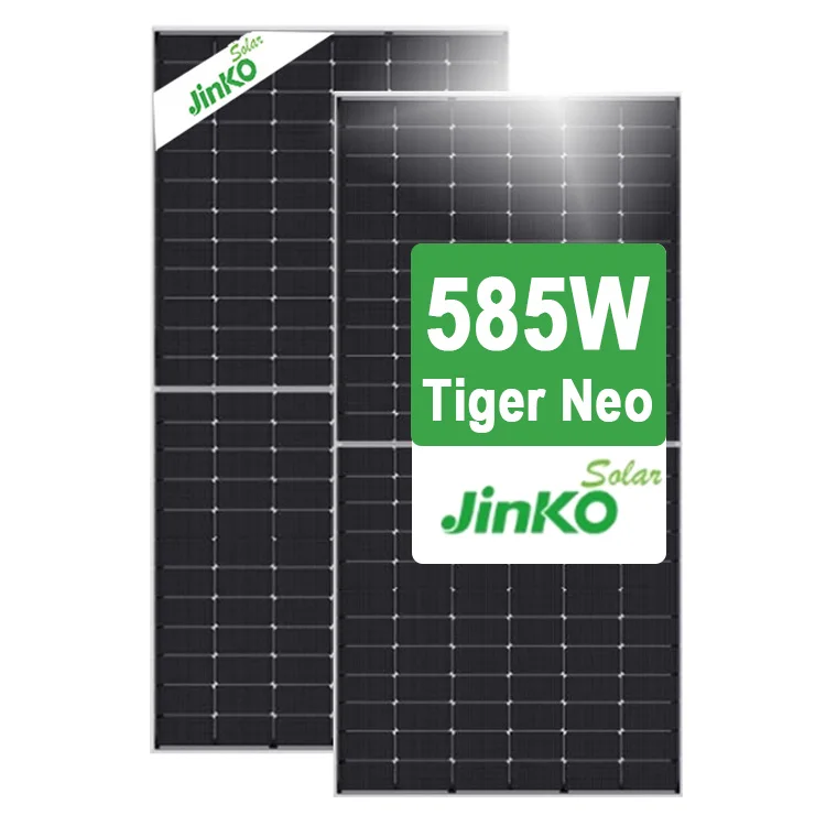Jinko Tiger Neo N Type Mono-crystalline solar panels 565 570 575 580 585 Watt Solar Power Panels Jinko Plant