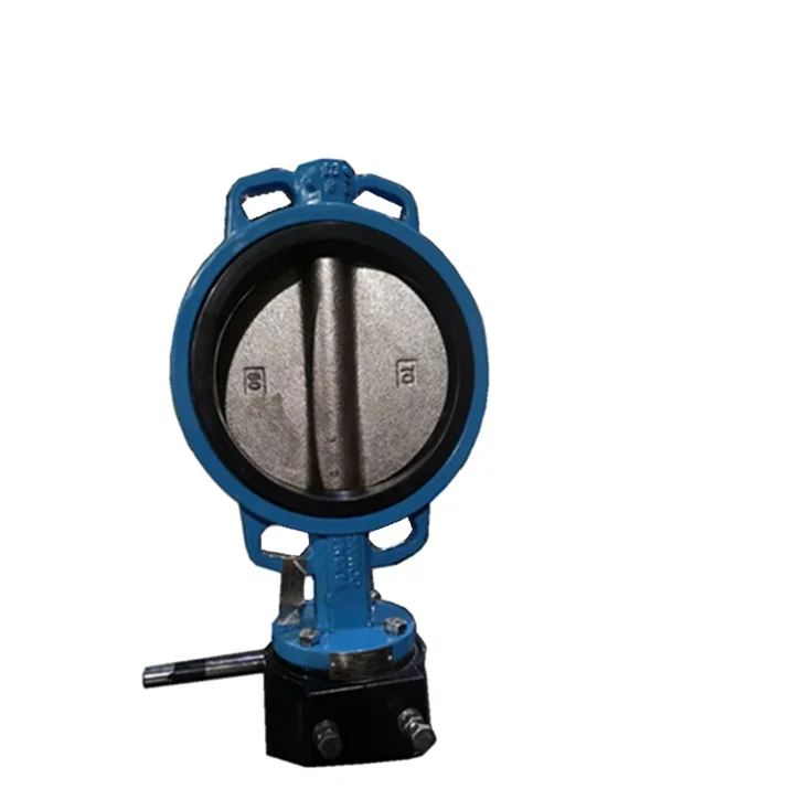 high performance with factory price  ductile iron material 4 inch wafer butterfly valve  water valve with Lever operated