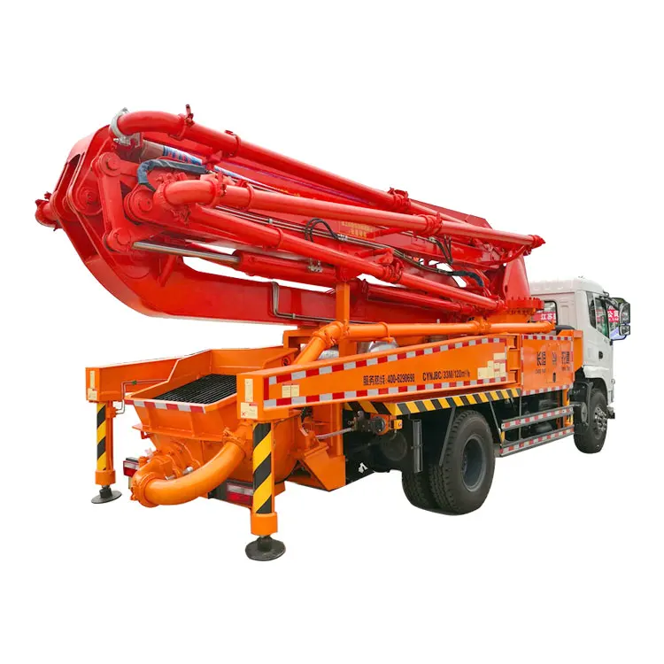 31.5MPa Automatic Switching Cement Pump Concrete Truck With Mixer