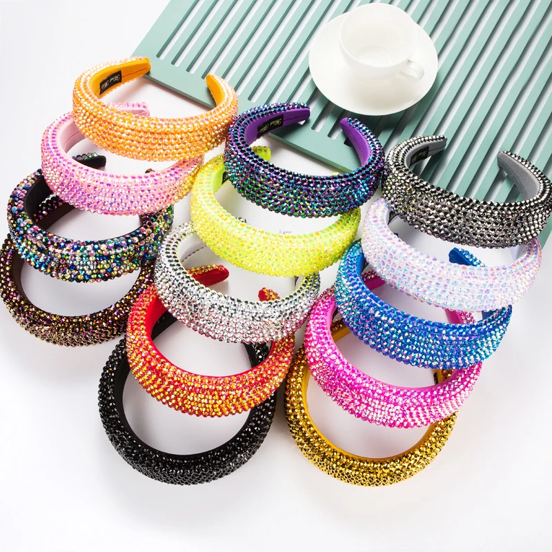 Оптовая продажа, романтические красочные повязки на голову, создают очаровательные розовые резиновые повязки для волос, Очаровательные яркие резиновые повязки для волос