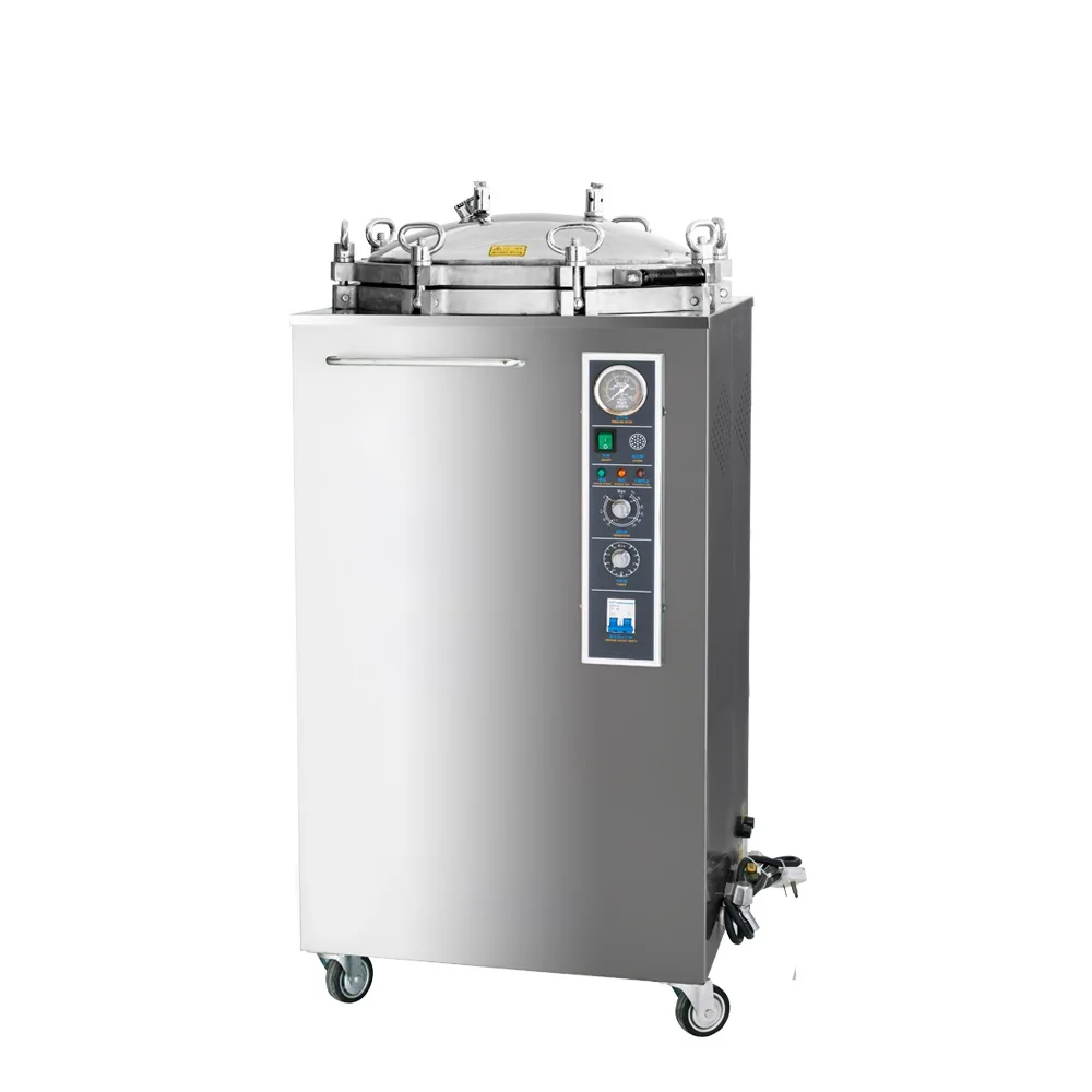 
Lab Vertical Stainless Steel Time Control Sterilization Machine Autoclave 