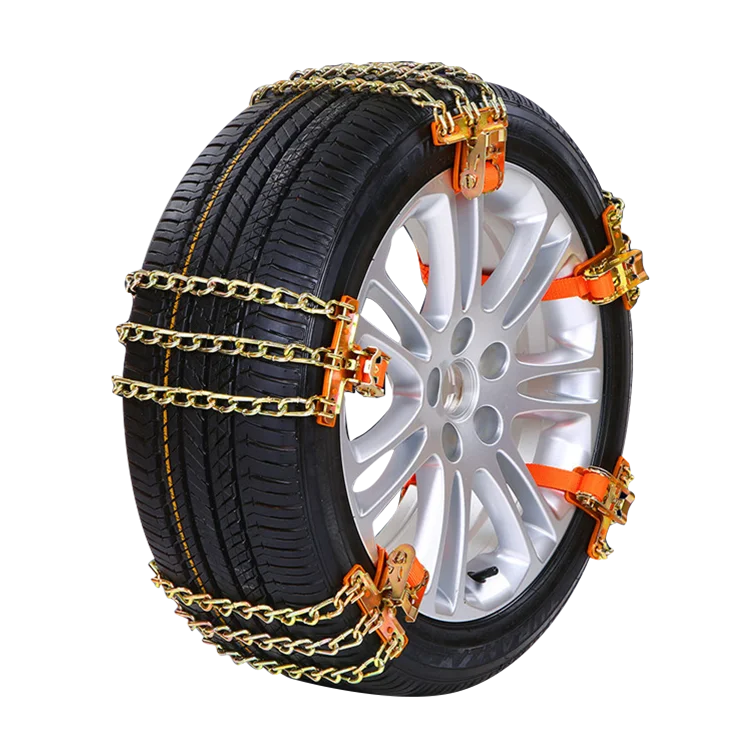 Emergency chain Rubber non-slip Wheel skid chain easy to install Car Tire Protection Chain Automatic tightening