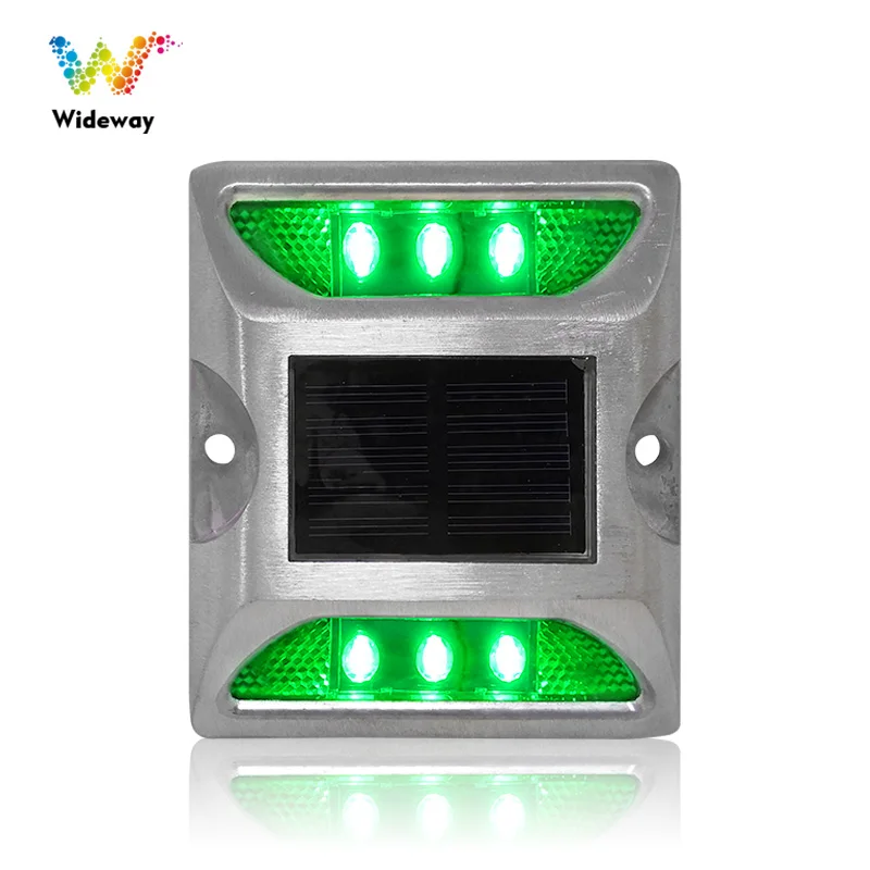 CE certified highway road stud light solar lane road reflector aluminum solar cat eye road stud