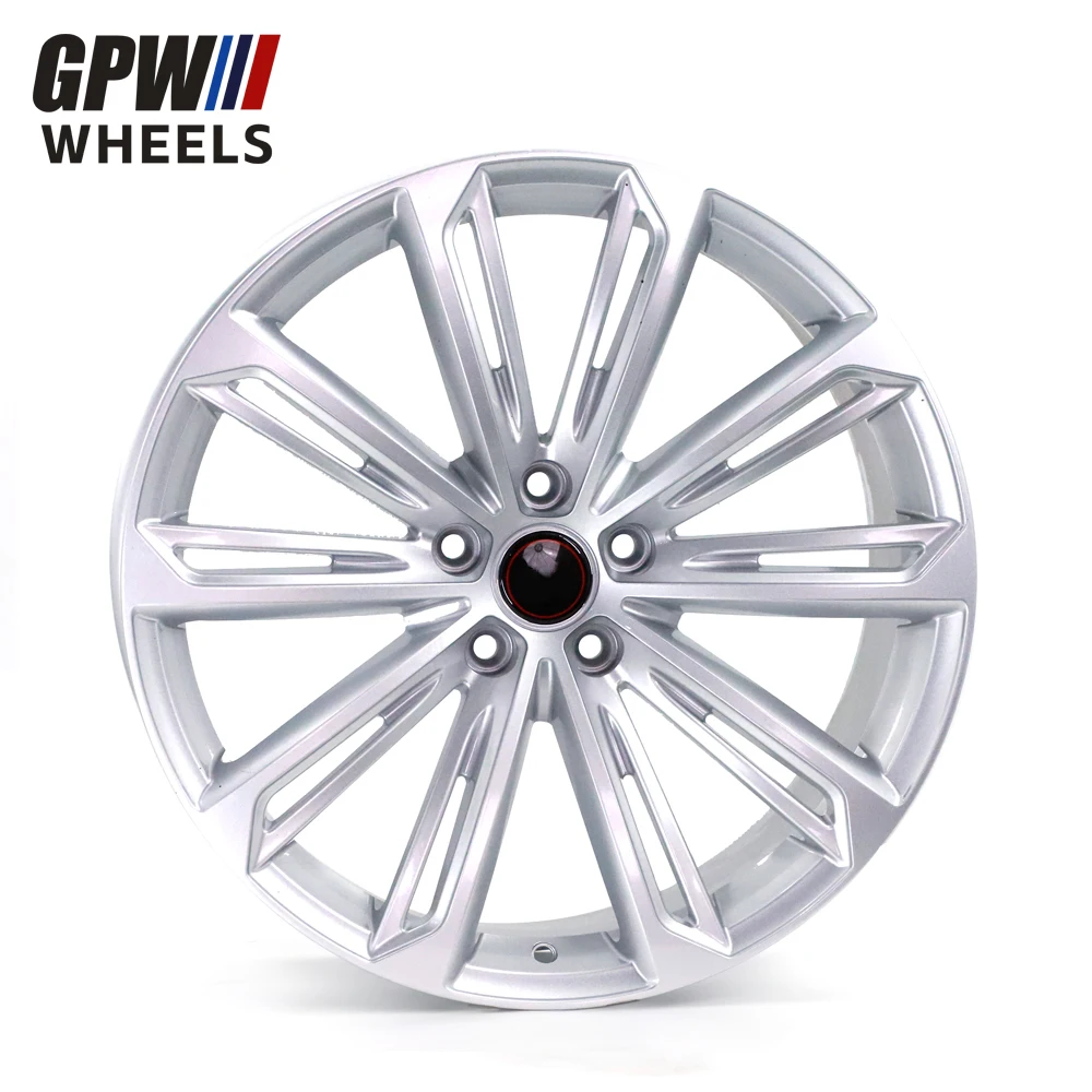 GPW good partners wheel 028 Factory Price Flow Forming Wheels gloss silver R18 Inch 5 Holes Primary Aluminum Alloy Wheel kiaRims