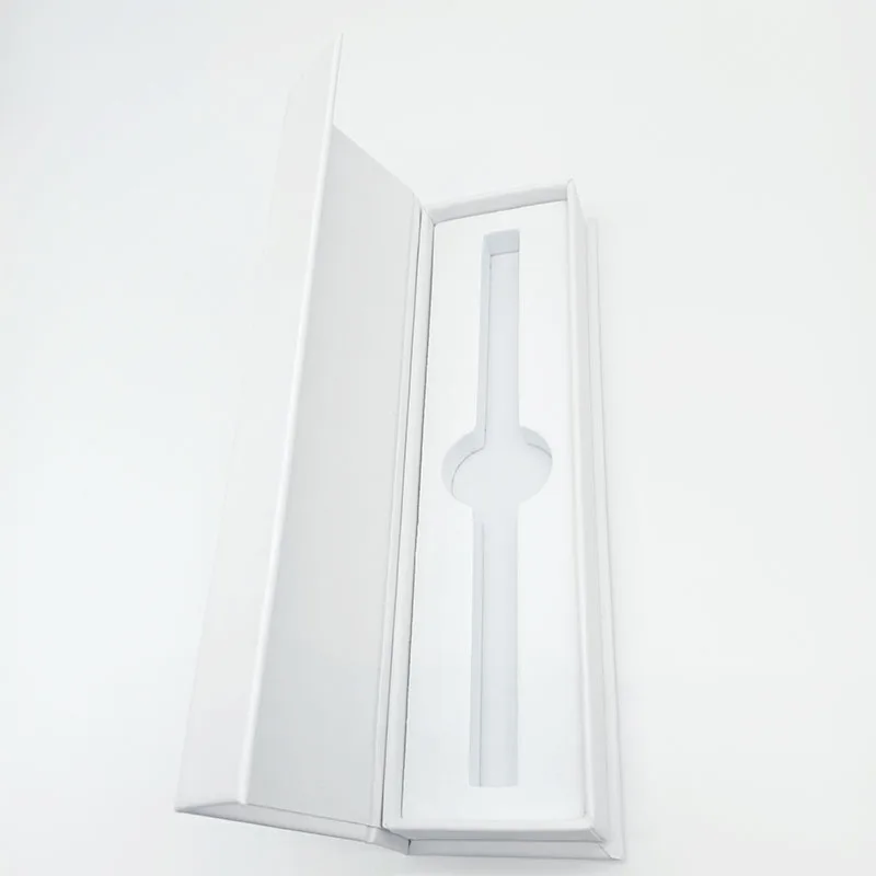 Source factory printing white cardboard gift paper and ballpoint pen packaging box luxury pen gift box