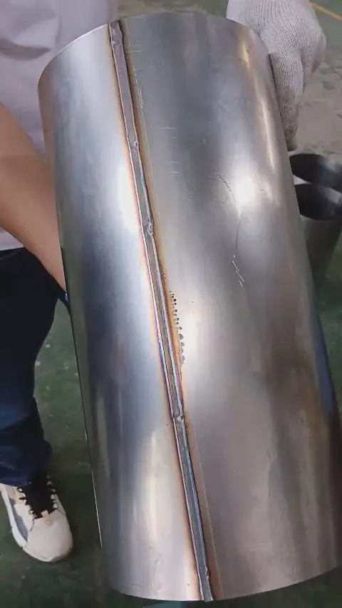 seam welding machine of tin cans, longitudinal seam welding machine for stainless steel, mechanical machines welding