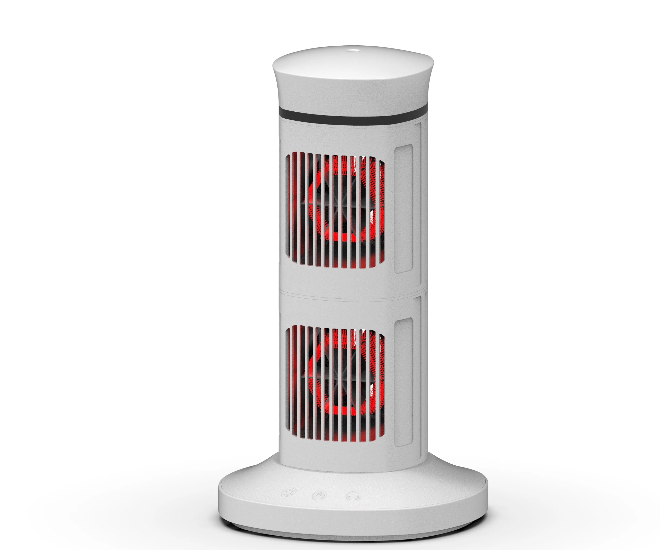 Rotatable Oscillating Infrared Quartz Space Heater and Humidifier Portable Tower Heater with Adjustable Thermostat CHEAPEST