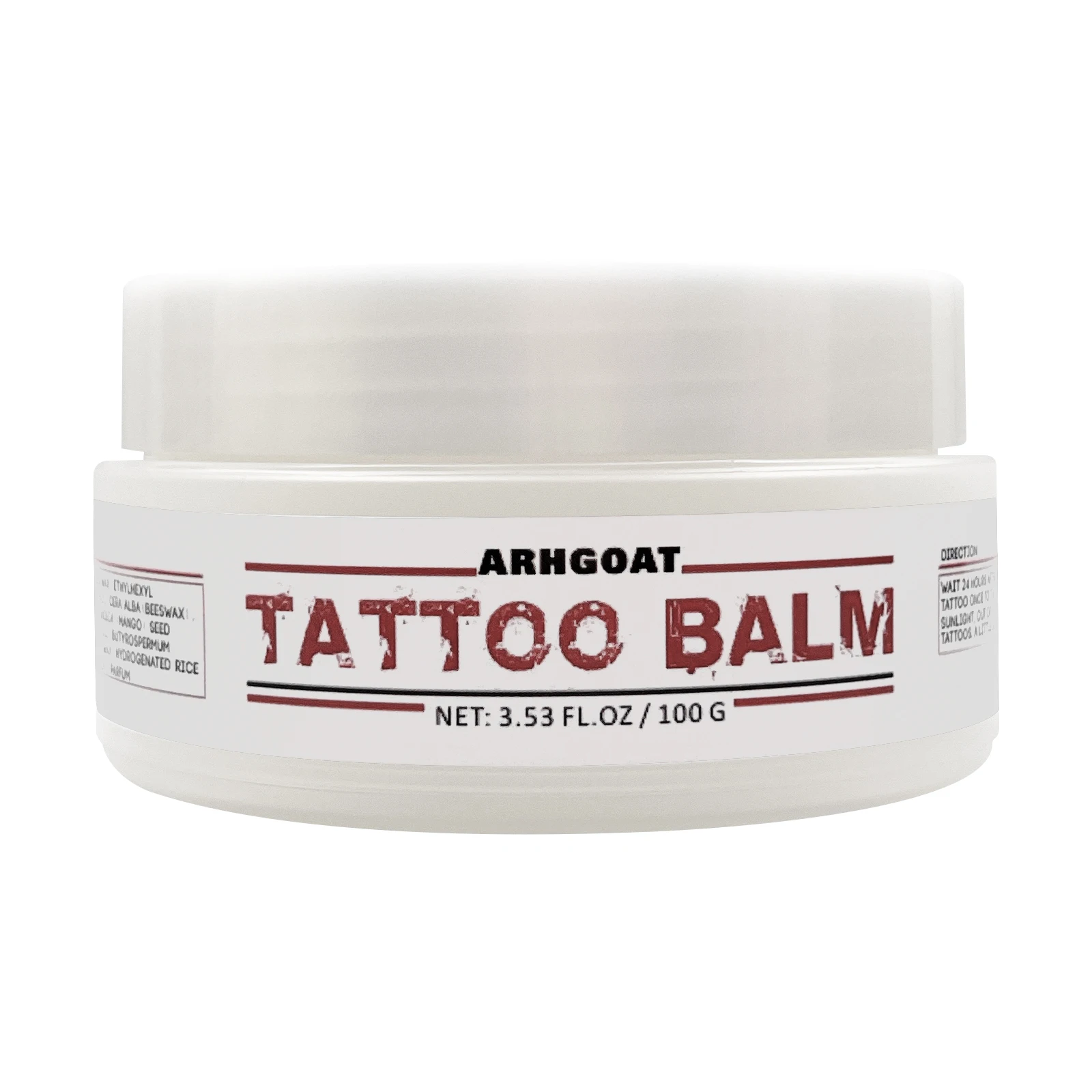 Private Label Skin Moisturizing Tattoo Repair Butter Tattoo Balm Stick Tattoo Enhance