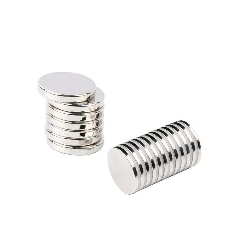 Wholesale N30 N35 N48 N50 N52 miknatis Small big Disc Circular Neodymium neodymowy Round permanent Adhesive Ndfeb Magnet