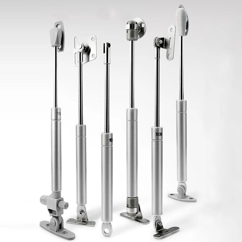 WELLMAX Gas Lift Strut Gas Spring Strut Lift Stay Support 100N Kitchen Cabinet Door Strut Damper Hinge Flap Fittings Door Stay