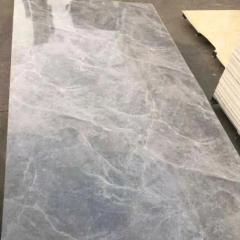 UV Board marbal high glossy uv mdf board Waterproof Variegated PVC Marble Sheet
