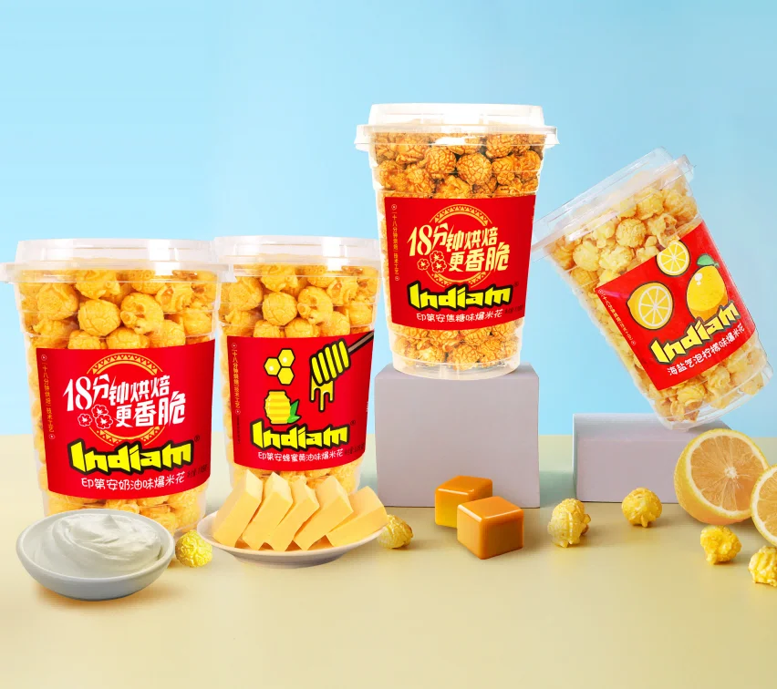 Factory price INDIAM Popcorn Healthy Grain Food for cinema flavoured popcorn