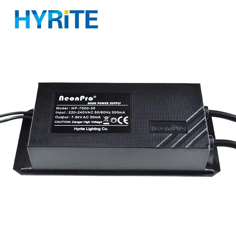 Neonpro 7500v 7.5kv 10kv 30mA 230VAC неоновые питания 120V 230V с затемнением вариант для электрода использования