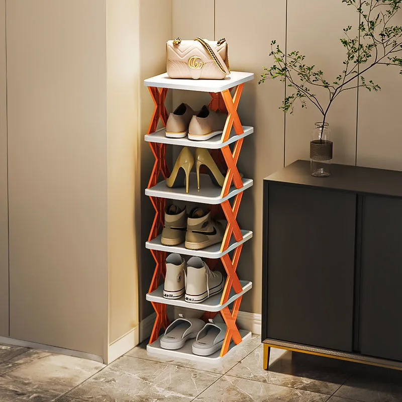 Wholesale Multi-layer Shoe Rack Simple Easy To Assemble Household Foldable Plastic Shoes Holder