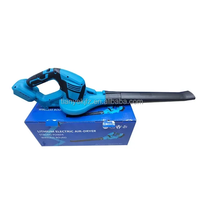 Cordless Leaf Blower 21V Battery Powered Leaf Blower for Lawn Care with Fast Charger