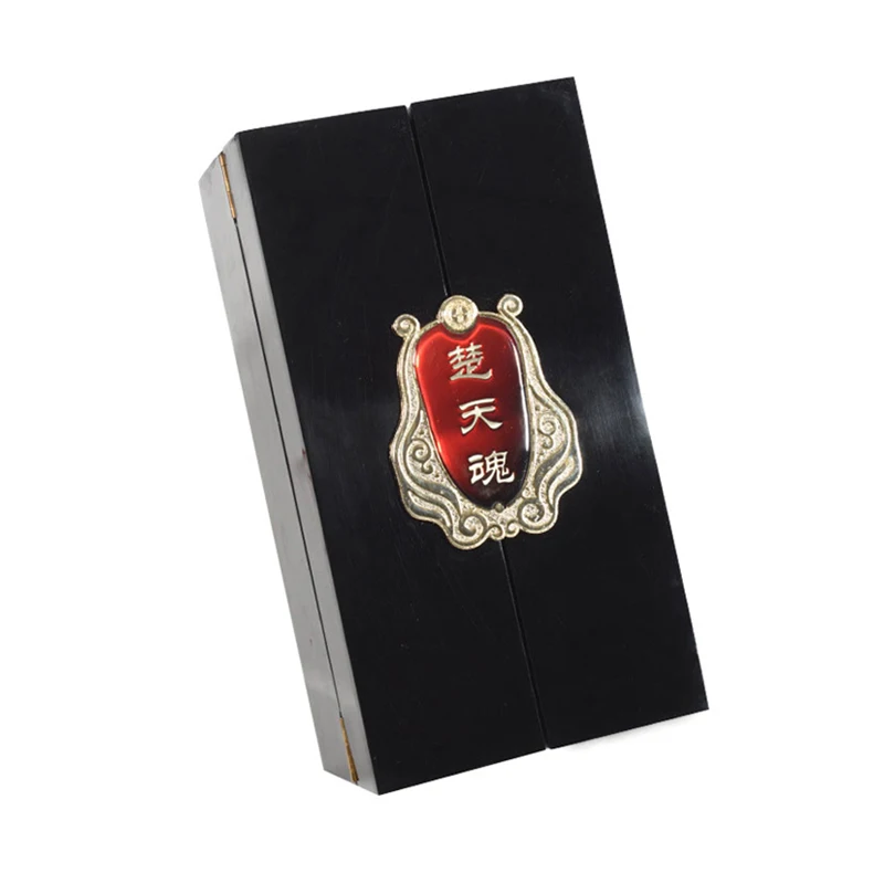 Custom logo luxury wood wine gift box packing