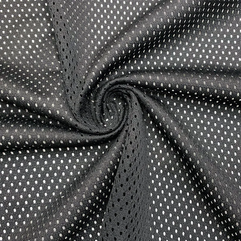 Spot Polyester Warp Knitting Mesh Fabric for sportswear Lining/Bags/Hat/shoes