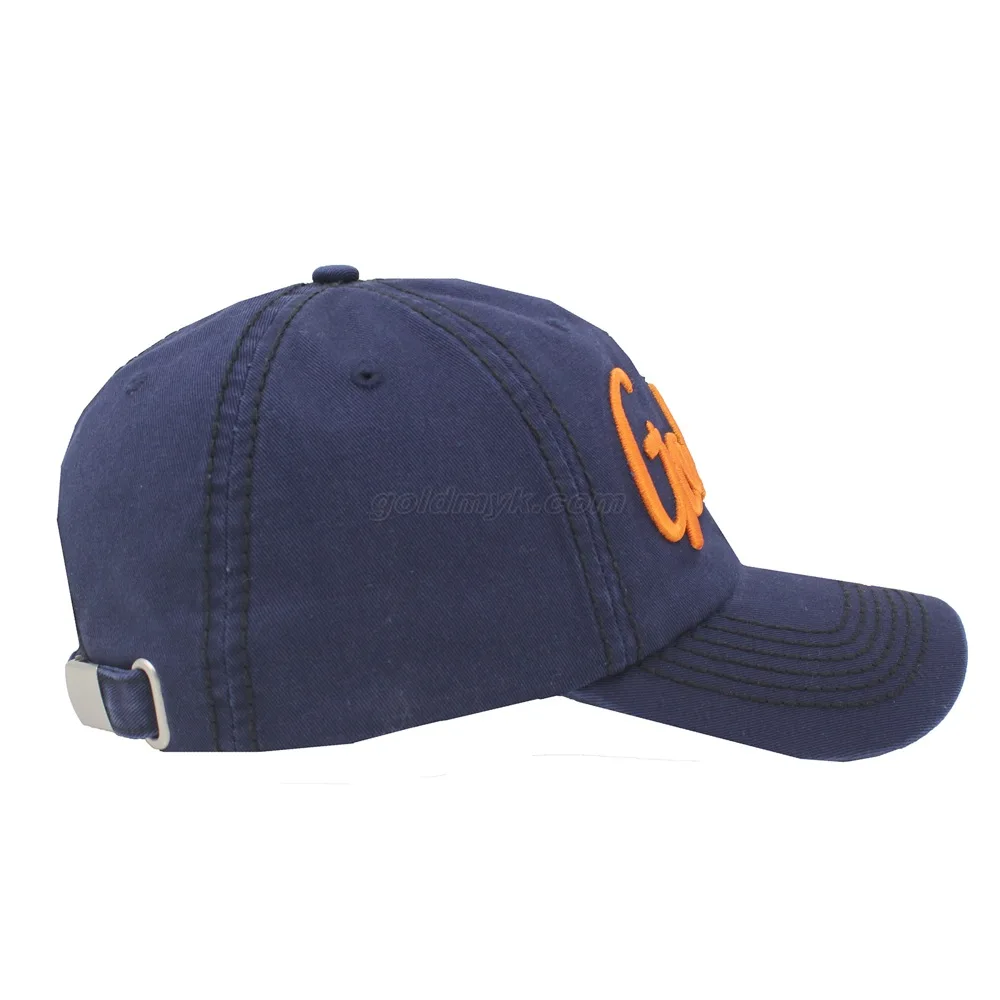 Custom 100% Cotton Twill Fabric Baseball Cap Can Custom Embroidery Of Women And Men 3D embroidery, 6 panel cap,