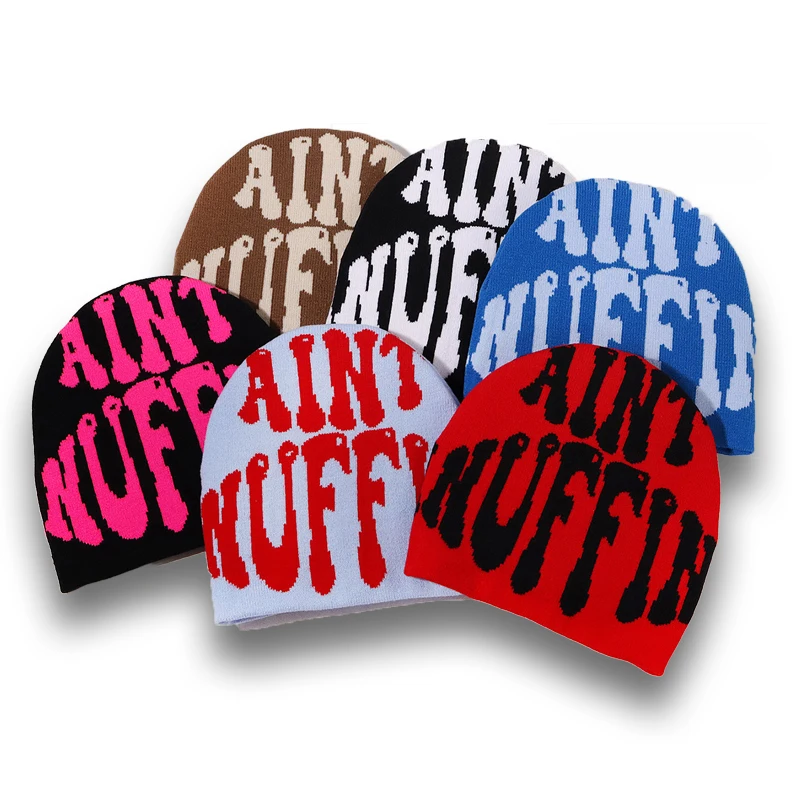 Высококачественная Теплая Лыжная шапочка Skully Beanie жаккардовая шапочка зимняя вязаная шапочка с принтом все для взрослых акриловые унисекс Y2K 5 шт.