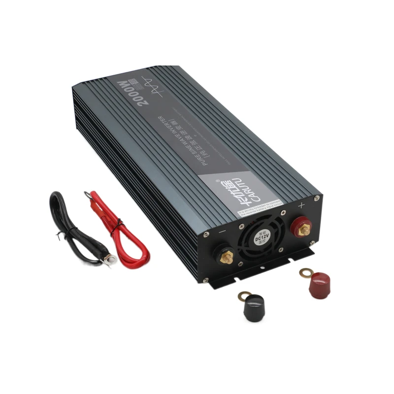 off grid inverter 2000w 24v to 110v pure sine wave inverter 2000 watt inverter 24v to 220v
