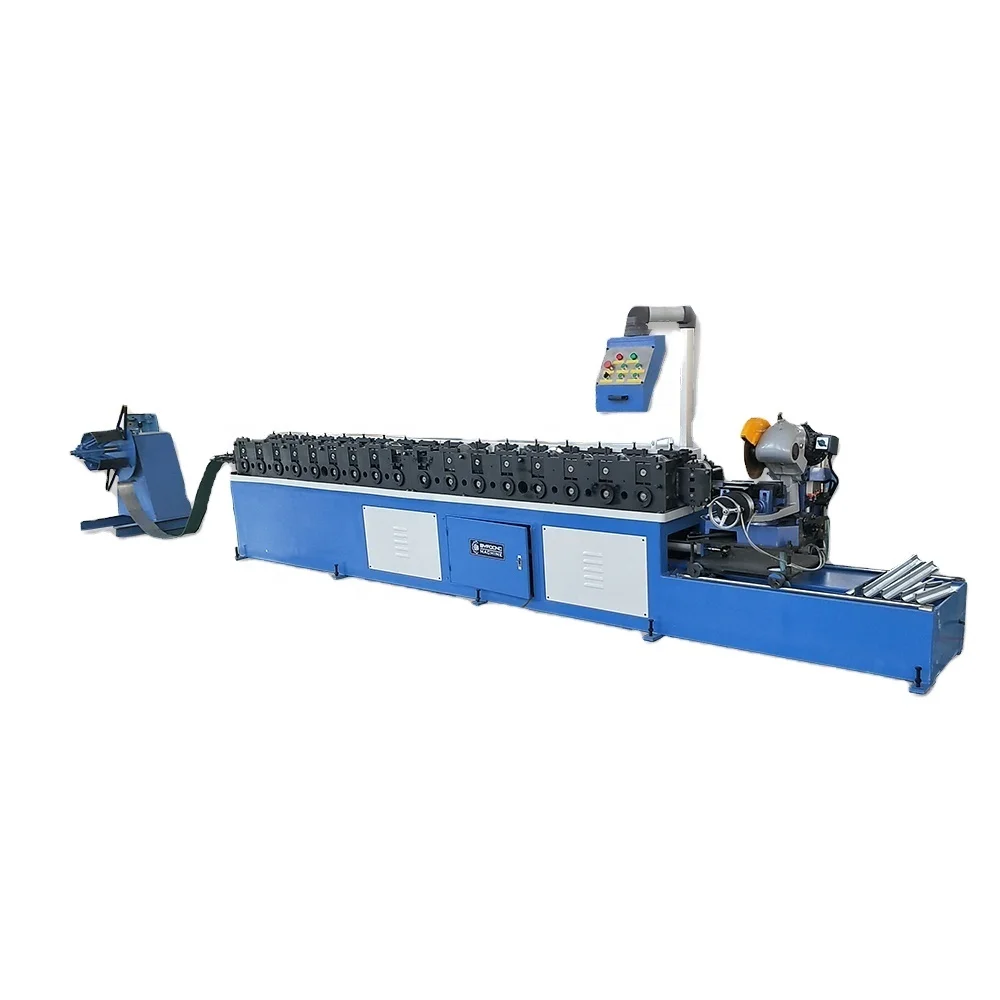Rectangular duct TDC flange forming machine