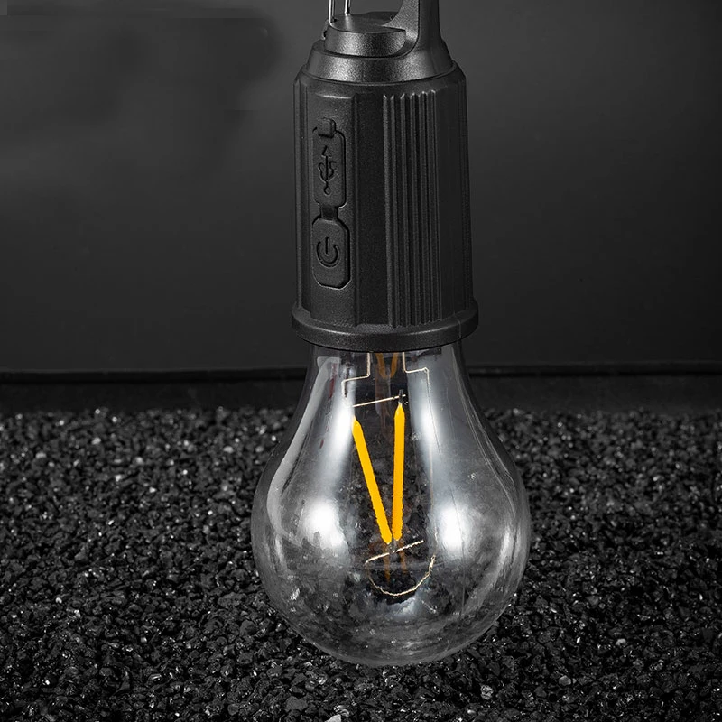 Factory direct price Led Waterproof Lantern Rechargeable 3 Lighting Modes Hanging Tent Bulbs Light Flood Light Camping Lamp