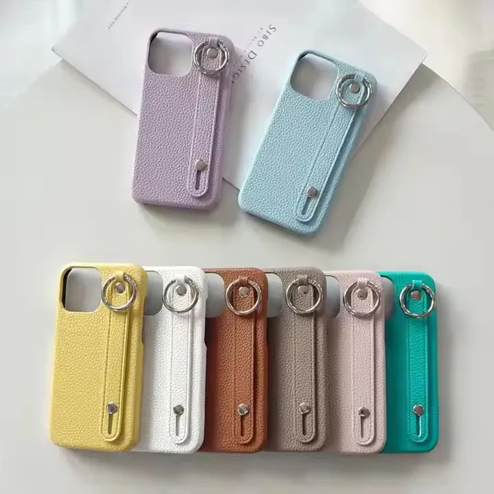 customize mobile phone case cover wholesale pu leather wallet pocket phone case for iphone 15