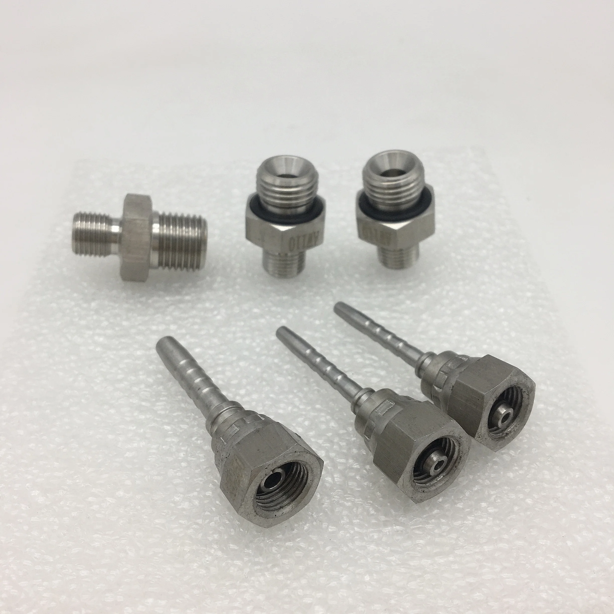 Материал SS 304 OEM, Индивидуальные женские и мужские фитинги для шлангов, адаптер для гидравлического оборудования