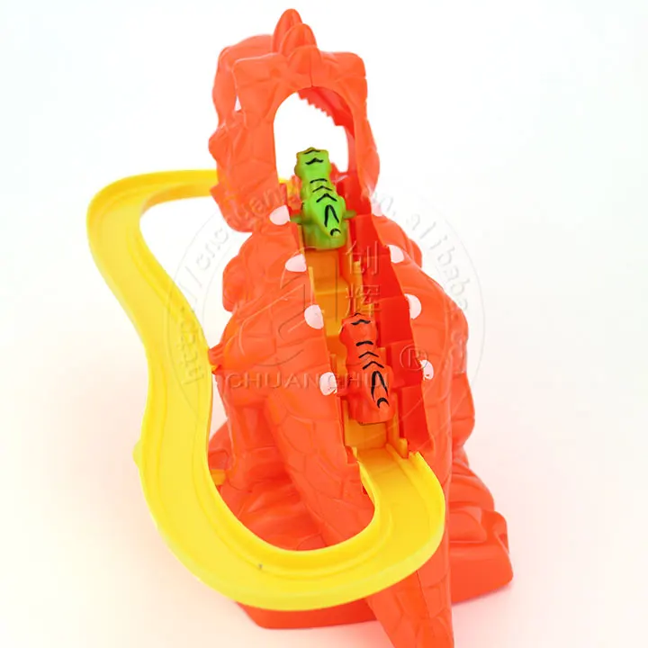 For Kids Dinosaur stair climbing track Slide board Toys with candy
