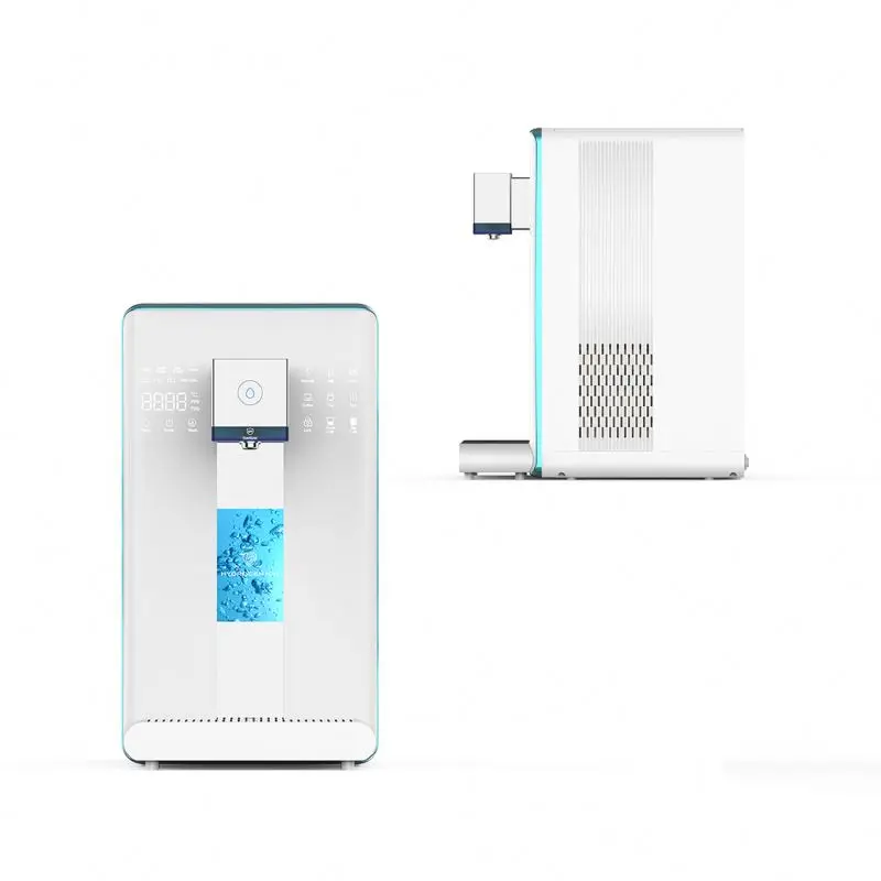 Black Intelligent Quick Hot Cold Desktop RO Wasserspender Drinking Water Purifier Machine RO System Water Purifier
