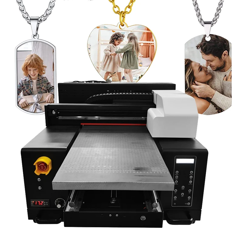 Small size UV printer AB film transfer crystal label sticker printing machine A3 UV printer for phone case