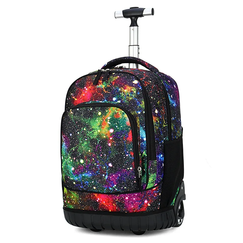 mochilas de moda 2023 school bags backpack bolsos escolare Primary School student Wheeled Luggage Trolley backpack
