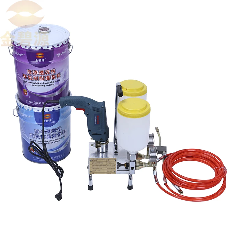 JBY618 Double Liquid Polyurethane foam epoxy resin Injection Grouting Machine for Waterproofing