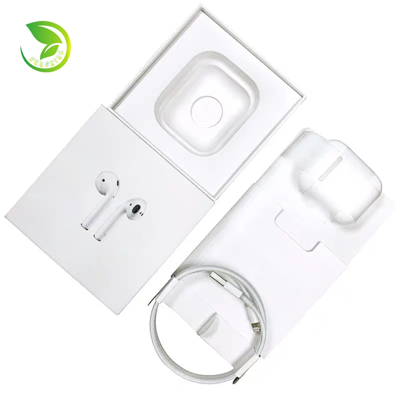 
Hot product airpods wireless earphone tws second generation GPS Rename wireless earbuds 