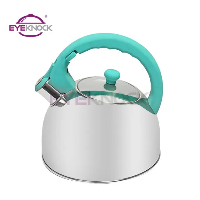 2.8 Litre Stovetop Induction bakelite handle 304 Stainless steel non electric whistling tea kettles