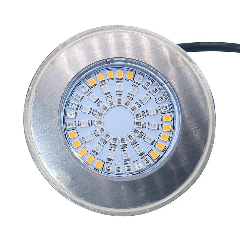 Yuefa 9W 18W 36W RGBW SS316 горячий продукт украшение открытый фонтан сад подземный бассейн светодиодный подводный свет