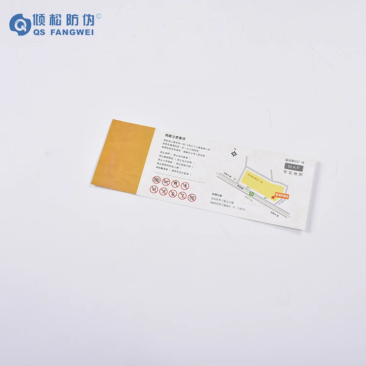thermal paper ticket rolls custom printing paper tickets
