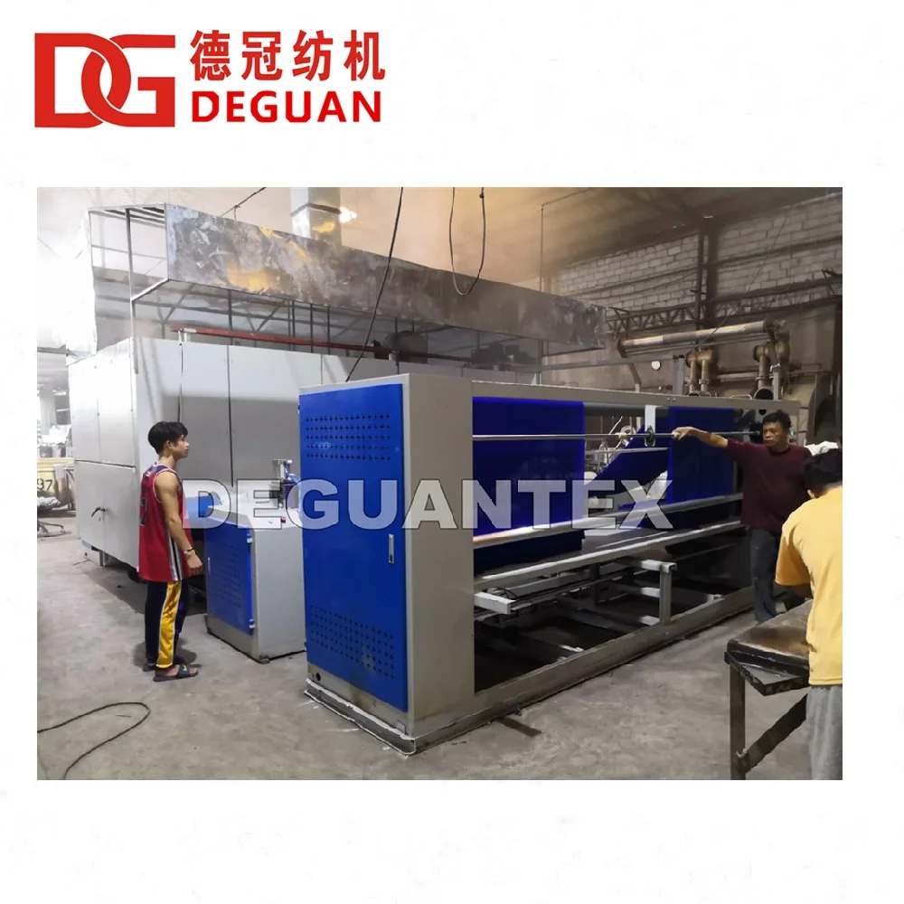 Single Pass Tubular Heat Setting Machine for processing of tubular chemical knitted fabric