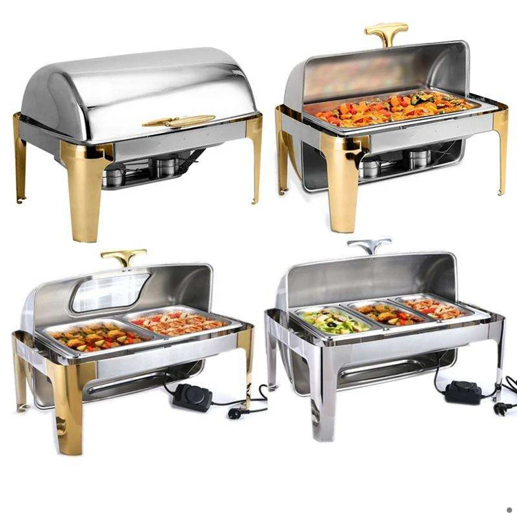 Wholesale Hotel Buffet Equipment, Catering Stainless Steel 9L Chafing Dish/
