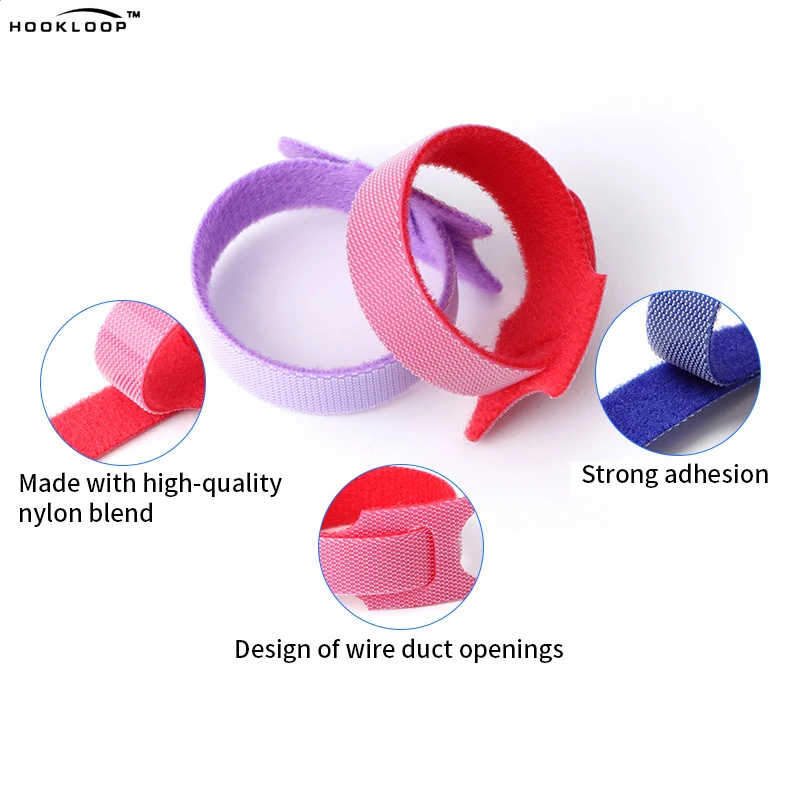 Free samples Custom Logo Reusable T-shaped Nylon Plastic Heavy Duty Ties Straps Adjustable Cord Ties Cable