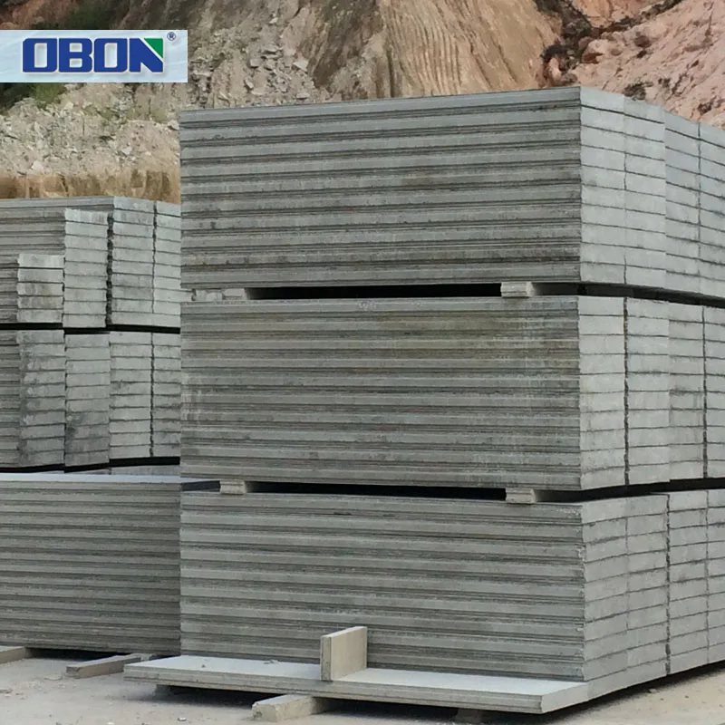 OBON Heat Insulating Board Cement Eps Sandwich Panels Ready Walls for Building Interior Wall
