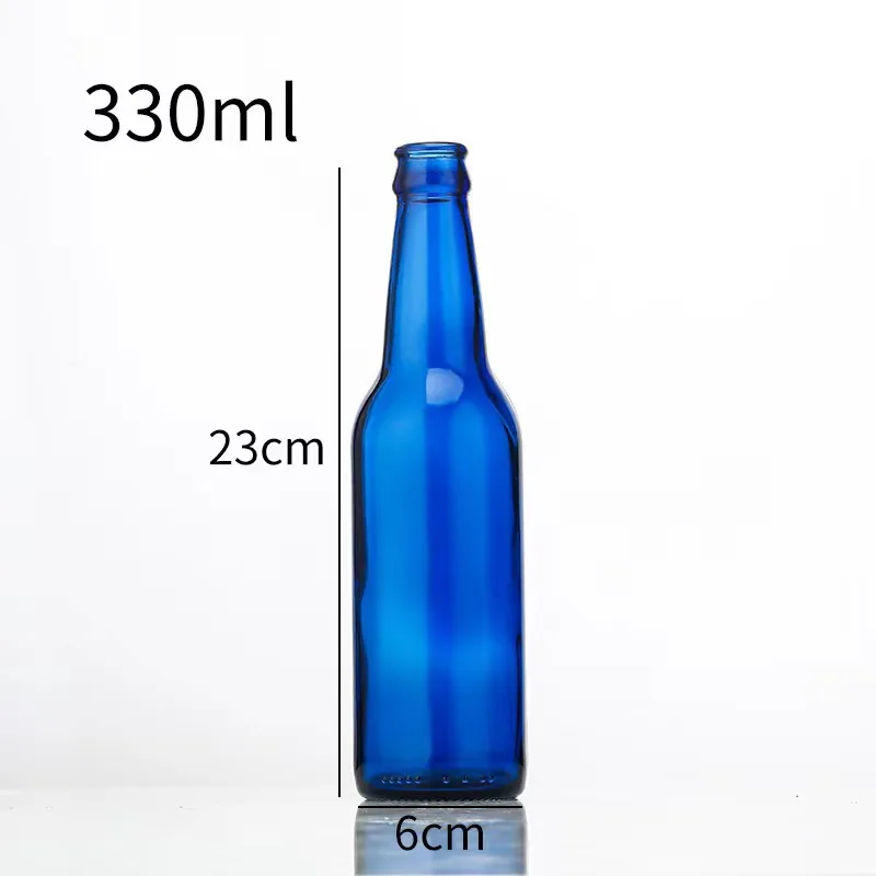250ml 275ml 330ml 500ml 640ml Empty Amber Beer Bottles High Quality Factory Manufactured Glass Bottle With Crown Cap